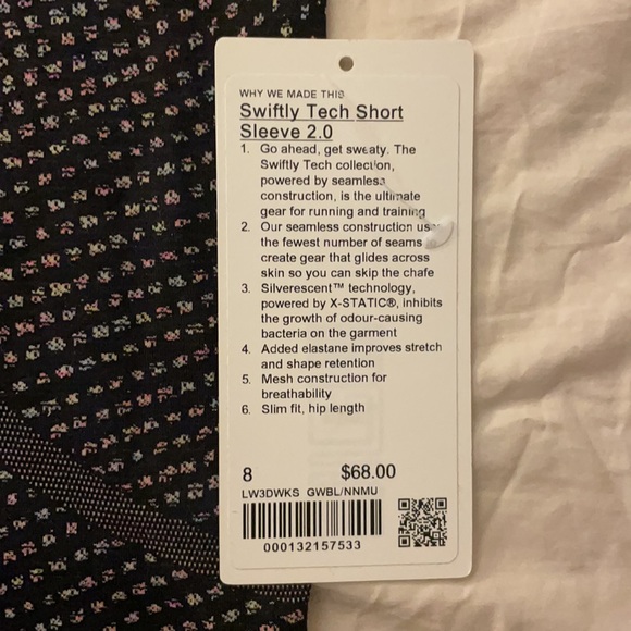 Lululemon swiftly tech short sleeve 2.0 - Picture 2 of 5